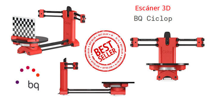 Escáner 3D BQ Ciclop